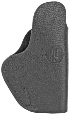 1791 Gunleather SCH1NSBL SCH  IWB Size 01 Night Sky Black Leather Belt Clip/Ruger LCP/Sig P938/Walther PPK Left Hand