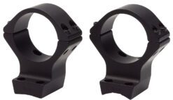 Browning 12511 X-Bolt Scope Mount System X-Lock Matte Black Aluminum 30mm Tube, Medium Rings