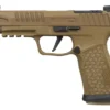 SIG SAUER P365 FUSE 9MM 4.3" COYOTE TAN O.R. 1-17RD, 2-21RD