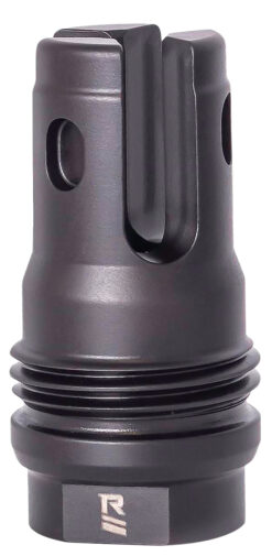 Rugged Suppressor FH015 R3 Flash Mitigation System Black with 3/4"-24 tpi Threads & 2.13" OAL for 7.62mm SR25