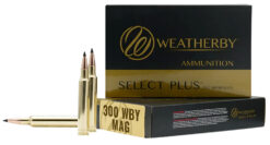 Weatherby H300200ELDX Select Plus  300WthbyMag 200gr Hornady ELD X 20 Per Box/10 Case