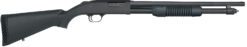 Mossberg 50698 590 Persuader 20 Gauge 6+1 3" 18.50" Cylinder Bore Barrel, Matte Blued Metal Finish, Drilled & Tapped Receiver, Synthetic Stock