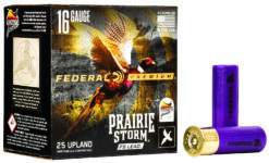 Federal PFX164FS6 Premium Prairie Storm FS 16Gauge 2.75" 1 1/8oz 6Shot 25 Per Box/10 Case