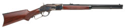 Taylors & Company 550175 1873  357 Mag Caliber with 10+1 Capacity, 20" Blued Octagon Barrel, Color Case Hardened Metal Finish & Walnut Fixed Pistol Grip Stock Right Hand (Full Size)