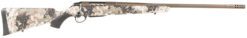 Tikka JRTXVW382 T3x Lite 6.5 Creedmoor 3+1 24.30" Fluted/Threaded, Midnight Bronze Cerakote Barrel/Rec, Veil Wideland Synthetic Stock, Interchangeable Grip, Muzzle Brake