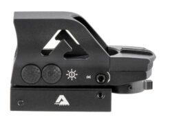 Aim Sports RT506C Full-Size Reflex Sight  Matte Black 1x34mm Red/Green Multi Reticle