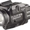 Streamlight 69434 TLR-8A Flex w/Laser Black Anodized Aluminum, 500 Lumens White LED, Green Laser 140 Meters Beam, Rail Clamp Mount