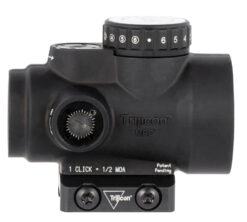Trijicon 2200051 MRO HD Matte Black 1 x 25 mm 2 MOA Red Dot/68 MOA Circle Multi Reticle Low Mount