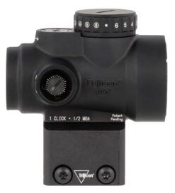 Trijicon 2200053 MRO HD Matte Black 1 x 25 mm 2 MOA Red Dot/68 MOA Circle Multi Reticle Lower 1/3 Cowitness Mount