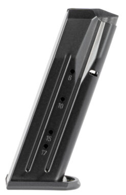 Mec-Gar MGWIT38LFAFC Tanfoglio 17rd 38 Super, Fits Tanfoglio Witness Large Frame Blued w/Anti-Friction Coating Carbon Steel