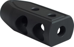 Timber Creek Outdoors 65HBBLC Heart Breaker Muzzle Brake Black Cerakote with 5/8"-24 tpi Threads for 6.5 Grendel AR-Platform