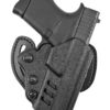 DeSantis Gunhide 042KA8BZ0 Facilitator  OWB Black Kydex Belt Slide Fits Glock 43/43X Right Hand