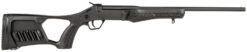 Rossi SSP1BK Tuffy Single Shot Youth 410 Gauge Break Open 3" 1rd 18.50" Matte Black Barrel, Matte Black Steel Receiver, Black Synthetic Thumbhole Stock w/Shell Holder, Right Hand