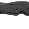 CRKT 4040 Provoke  2.41" Folding Hawkbill Plain Black TiN D2 Steel Blade/ Black Aluminum Handle Includes Pocket Clip
