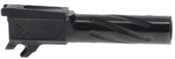 Rival Arms RA20P002A Precision Match Grade 9mm Luger 3.10" Fluted Threaded Black PVD Steel, Fits Sig P365