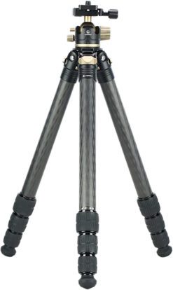 Leupold 180379 Pro Guide Tripod Kit Tripod 6.70-67" High Black Carbon Fiber