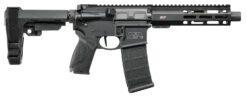 Smith & Wesson 13320 M&P15  Pistol 223 Rem,5.56 NATO 30+1 7.50" Black Armornite Barrel Matte Black Rec Black Adjustable Arm Brace Stock Black Interchangeable Palmswell Grip Right Hand
