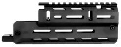 Aim Sports MMAK02 Russian Handguard  Short & Drop-in, M-LOK 2-Piece Style Made of 6061-T6 Aluminum with Black Anodized Finish for AK-47
