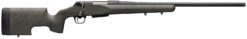 Winchester Guns 535732299 XPR SR 6.8 Western Caliber with 3+1 Capacity, 24" Threaded Barrel, Black Perma-Cote Metal Finish & Black Webbed Green Grayboe Renegade Long Range Stock Right Hand (Full Size)
