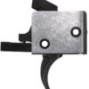 CMC Triggers 91505 Drop-In  Single-Stage Curved Trigger w/ 3-3.50 lbs Draw Weight, Large Pin model with Black Finish