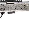 Bergara Rifles BMR003 BMR  Full Size 22 WMR 5+1/10+1 18" Matte Blued Steel Threaded Barrel & Drilled & Tapped Steel Receiver, Fixed Gray/Black Speckled Synthetic Stock