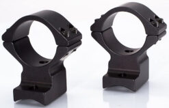 Talley 940000 Scope Mount/Ring Combo  Black Anodized Aluminum 1" Tube A-Bolt/A-Bolt II Medium Rings 0 MOA