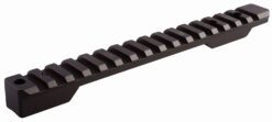 Talley PS0252153 CVA Cascade Picatinny Rail  Black Anodized Short Action 0 MOA