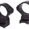 Talley 94X734 Scope Mount/Ring Combo  Extended Black Anodized Aluminum 1" Tube Howa 1500/Howa Mini Medium Rings Short/Long Action 0 MOA