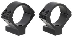 Talley 730759 Scope Mount/Ring Combo  Black Anodized Aluminum 30mm Tube Tikka T1/T1X Low Rings 0 MOA