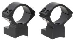 Talley 950765 Scope Mount/Ring Combo  Black Aluminum 1" Tube Winchester XPR High Rings 0 MOA