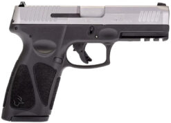 Taurus 1G3B949 G3  Full Size Frame 9mm Luger 15+1/17+1 4" Matte Stainless Steel Barrel, Matte Serrated Stainless Steel Slide, Black Polymer Frame w/Picatinny Rail, Black Polymer Grip, Right Hand