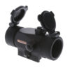 TruGlo TG-TG8230B Triton  Black Anodized 1x 30mm 5 MOA Illuminated Tri-Color Dot Reticle Clamshell Packaging