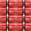 SureFire SF12ABBCS 123A Batteries  Red/Black 3.0 Volts 1,550 mAh (12) Single Package Clamshell