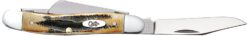Case 03578 Stockman  Medium 2.57"/1.88"/1.71" Folding Clip/Sheepsfoot/Spey Plain Mirror Polished Tru-Sharp SS Blade/Brown Jigged 6.5 BoneStag Handle