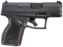Taurus 1GX4M93110 GX4  Micro-Compact 9mm Luger 10+1 3.06" Satin Black DLC Barrel, Black Nitride Serrated Slide, Matte Stainless Steel Frame, Black Polymer w/Interchangeable Backstrap Grip Right Hand