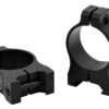 Warne V414M Scope Rings Vapor Matte Black 30mm Medium