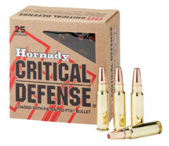 Hornady 90000 Critical Defense  5.7x28mm 40gr Flex Tip eXpanding 25 Per Box/10 Case