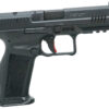 Canik HG6595N Mete SFT Full Size Frame 9mm Luger 20+1/18+1, 4.46" Black Match Grade Barrel, Black Nitride Optic Ready/Serrated Steel Slide, Polymer Frame w/Picatinny Rail, Ambidextrous