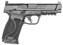 Smith & Wesson 13388 M&P M2.0 M2.0 Full Size 10mm Auto 15+1, 4.60" Black Armornite Stainless Steel Barrel & Optic Cut/Serrated Slide, Matte Black Polymer Frame w/Picatinny Rail