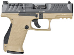 Walther Arms 2858444 PDP Compact Optic Ready 9mm Luger 4" 15+1 Black Steel Slide Performance Duty Textured  Polymer Grip