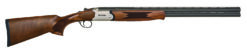 Mossberg 75477 Silver Reserve Bantam Youth 20 Gauge Break Open 3" 2rd 26" Matte Blued Over/Under Vent Rib Barrel, Satin Silver Stainless Steel Engraved Receiver, Fixed Black Walnut Stock, Right Hand