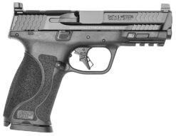 Smith & Wesson 13564 M&P M2.0  Full Size 9mm Luger 17+1, 4.25" Black Armornite Stainless Steel Barrel & Optic Ready/Serrated Slide, Matte Black Polymer Frame w/Picatinny Rail