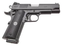 Wilson Combat ACPFS45A ACP Full-Size SAO 45 ACP 5" 8+1 Black Armor-Tuff Carbon Steel Frame/Slide Black G10 Eagle Claw Grips Ambi Thumb Safety