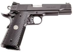 Wilson Combat CQBEFS45A CQB Elite 45 ACP 8+1 5" Stainless Match Grade Barrel, Black Serrated Carbon Steel Slide, Black Carbon Steel Frame w/Beavertail, Black G10 Starburst Grip