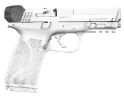 Recover Tactical MCH01 Upper Charging Handle  Compatible w/S&W M&P, Black Polymer, Ambidextrous