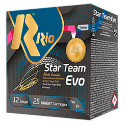 Rio Ammunition STT28LT8 Star Team EVO  12 Gauge 2.75" 1 oz 8 Shot 25 Per Box/10 Cs