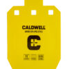 Caldwell 1116697 C  Yellow Powder Coat AR500 Steel 10" L x 6.1" W x 0.4" D 33% Hanging
