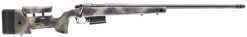 Bergara Rifles B14SM359CF B-14 HMR Carbon Wilderness 6.5 PRC 3+1 24" Carbon Fiber Wrapped Barrel, Woodland Camo Molded with Mini-Chassis Stock, Right Hand