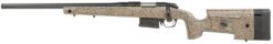 Bergara Rifles B14S351LC B-14 HMR 308 Win 5+1 20" Graphite Black Cerakote Barrel, Black Speckled Brown Molded w/Mini-Chassis, Adjustable LOP & Cheek Piece Stock, Left Hand