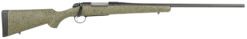 Bergara Rifles B14LM102C B-14 Hunter 7mm Rem Mag 3+1 24", Graphite Black Cerakote Barrel, SoftTouch Speckled Green Stock